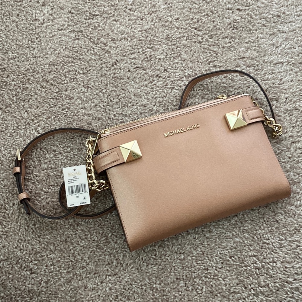 Rose Gold Michael Kors Crossbody